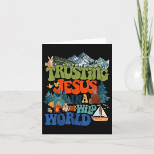 Christian Summer True North Vbs 2025 Trusting Jesu Card
