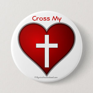 Christian Symbol 3 Inch Round Button