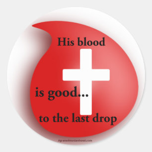 Christian Symbol Classic Round Sticker