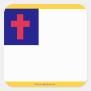 Christian Symbol Square Sticker
