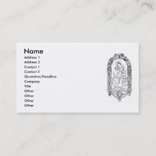 Christian Symbols Business Card