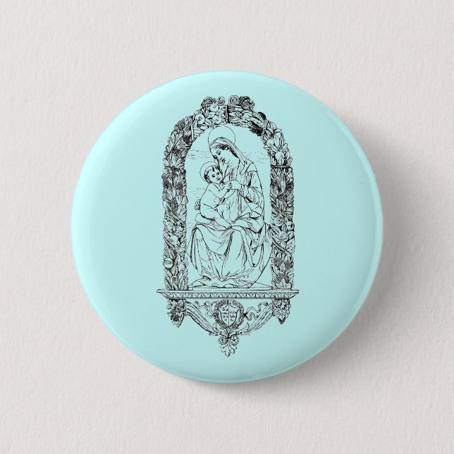 Christian Symbols Button (Front)