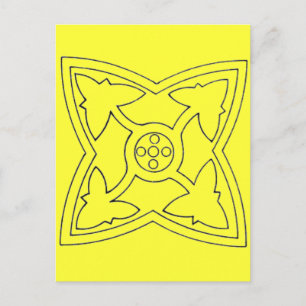 Christian Symbols Postcard