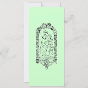 Christian Symbols Rack Card