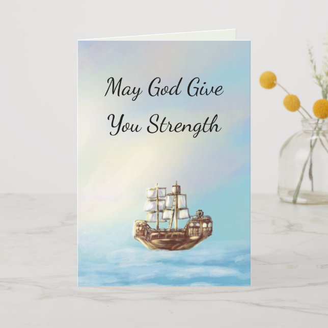 Christian Sympathy Card (Front)