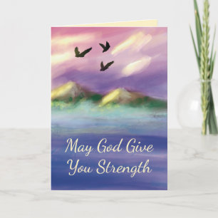 Christian Sympathy Card (Alaskan Landscape)