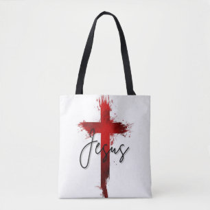 Christian T-shirt Jesus King of Kings - Sovereignt Tote Bag