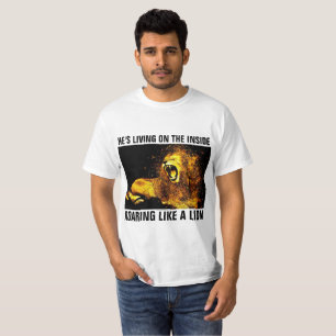 CHRISTIAN T-shirts, LION OF JUDAH ROARING T-Shirt