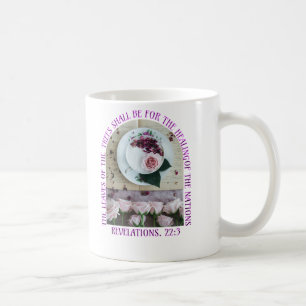 Christian Tea Mug with Healing Scripture