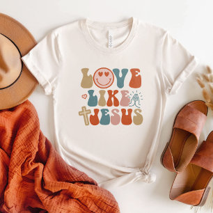 Christian Tee, Love Like Jesus T-Shirt