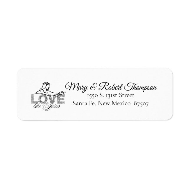 Christian Themes Return Address  (Front)