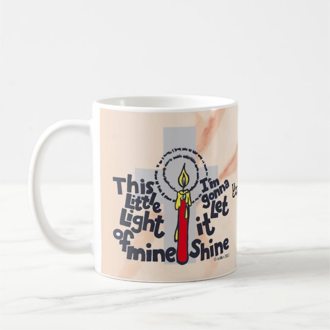 Christian This Little Light Mug (Left)