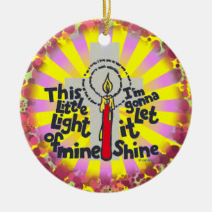 Christian This Little Light ornament
