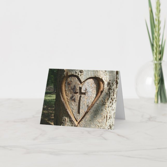 Christian Tree Note Card (Front)
