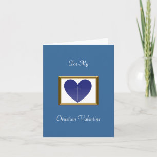 Christian Valentine Holiday Card