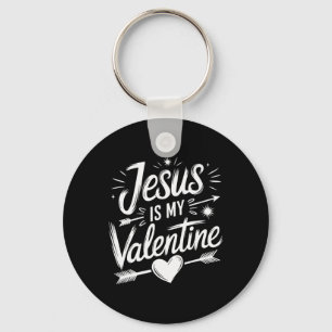 Christian Valentine Jesus Is My Valentine, Valenti Keychain