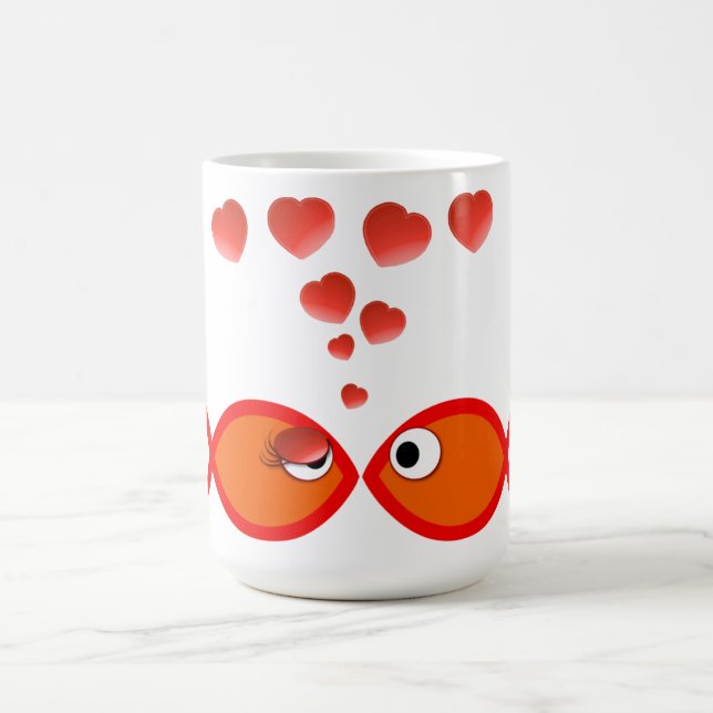 Christian Valentine Orange v2 Coffee Mug (Center)