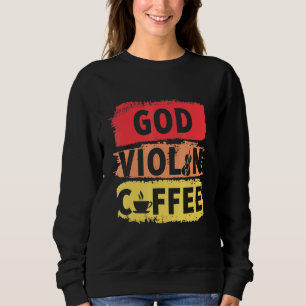 Christian Violinist Church Worship Violin Player 1 Sweatshirt