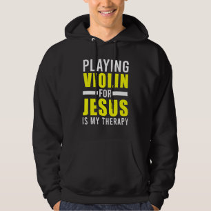Christian Violinist Church Worship Violin Player 2 Hoodie