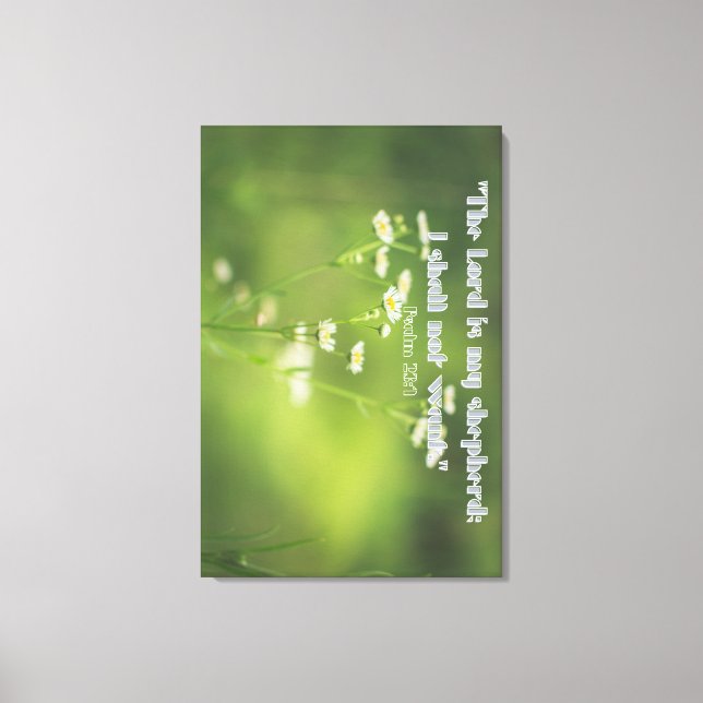 Christian Wall Decor – The Lord Is My Shepherd Psa (Front)