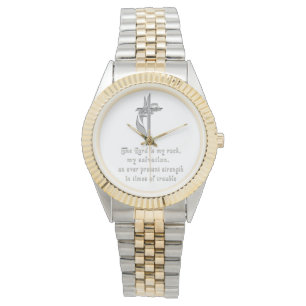Christian watchesThe Lord is my rock Watch
