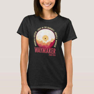 Christian Waymaker Isaiah 4216 Inspirational Bible T-Shirt