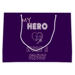 Christian Women custom Gift Bags Wore a Cross