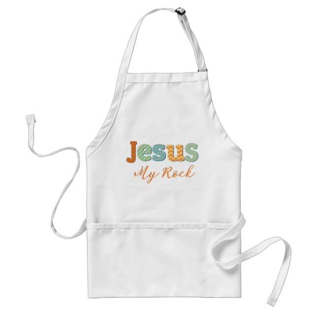 Christian Women Florid letters Love Grace Apron (Front)