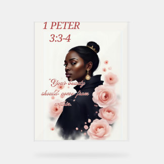 Christian Women's Wall art Acrylic Sign