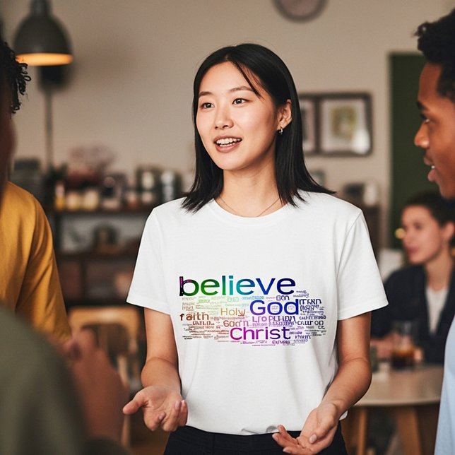 Christian word cloud T-Shirt (Creator Uploaded)