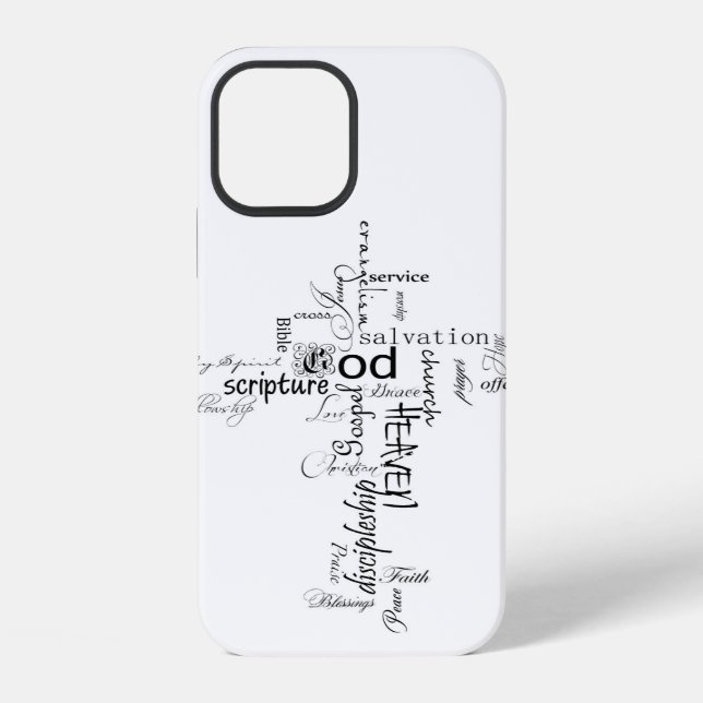 Christian words iPhone case (Back)