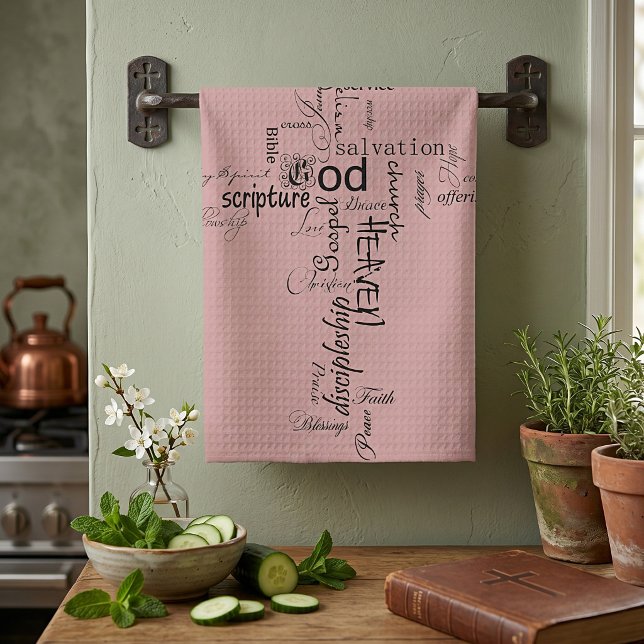Christian words   kitchen towel (Creator Uploaded)