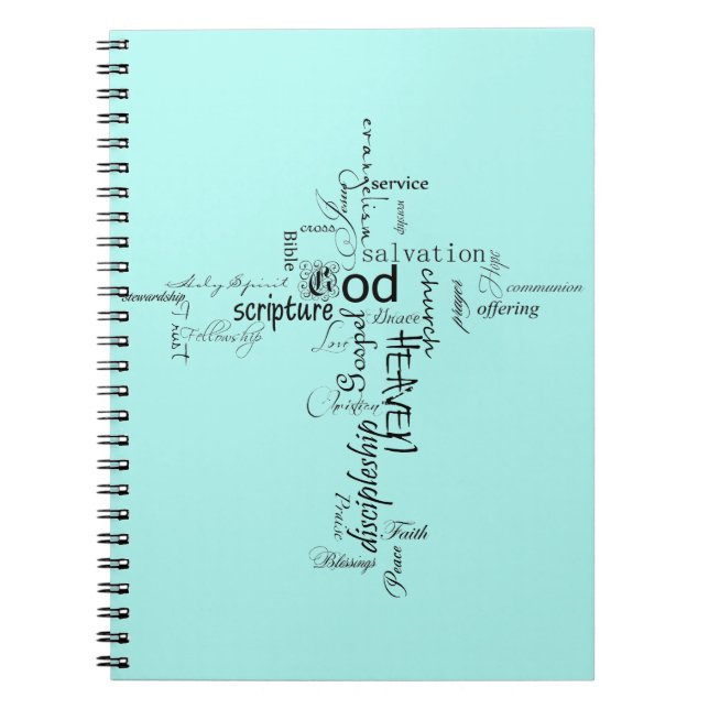 Christian words notebook (Front)