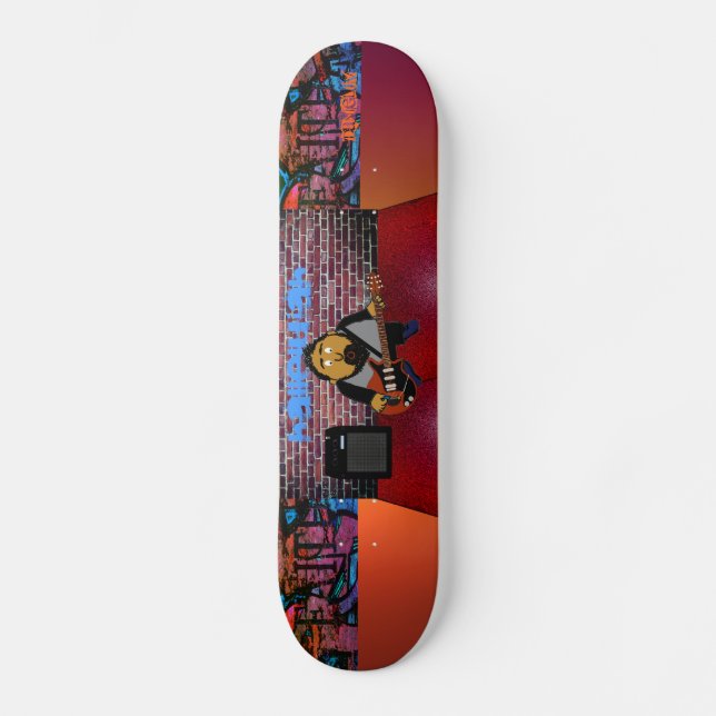 Christian Worship Leader Skateboard (Front)