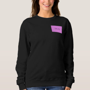 Christianality defined on the back long sleeve T Sweatshirt