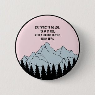 Christianity 2 inch round button