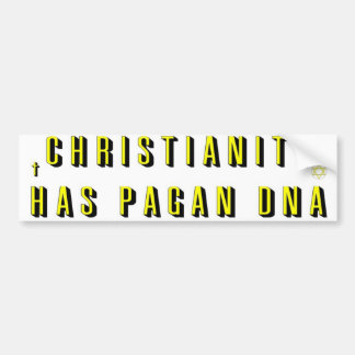 christianity bumper sticker