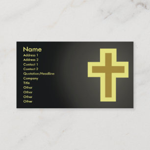 Christianity - Business Card