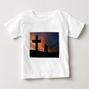 Christianity Faith Cross Jesus Peace Love Destiny Baby T-Shirt