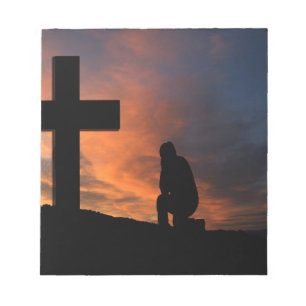 Christianity Faith Cross Jesus Peace Love Destiny Notepad