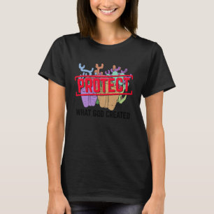 Christianity Faith God Ocean Nature Bible Coral T-Shirt