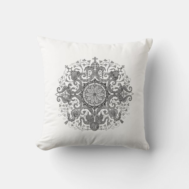 Christianity Religion Throw Pillow (Front)