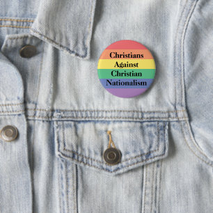 Christians Against Christian Nationalism 2 Inch Round Button