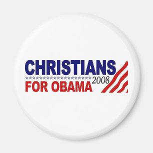 Christians For Obama Magnet