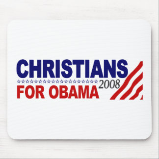 Christians For Obama Mouse Pad