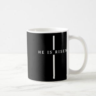 Christians Jesus He Is Risen Easter Bible Verse Fa Coffee Mug
