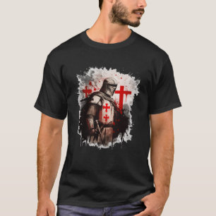 Christians Templar Knights Templar Cross Pullover 