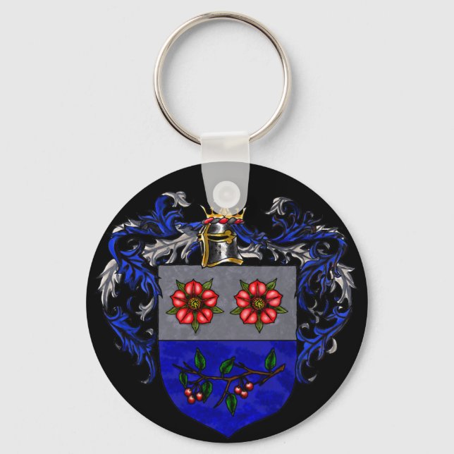 Christiansen Coat of Arms Keychain (Front)