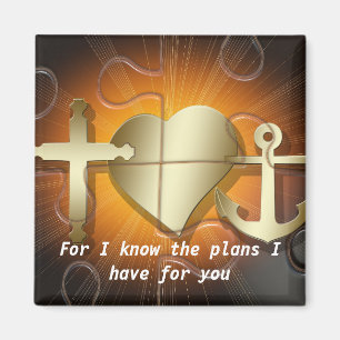 Christianty Bible scripture Magnet