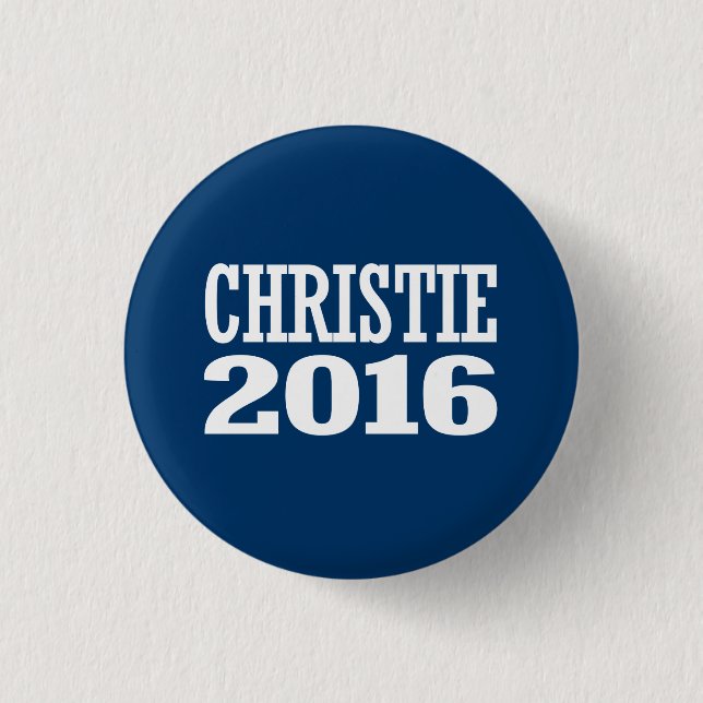 CHRISTIE 2016 1 INCH ROUND BUTTON (Front)